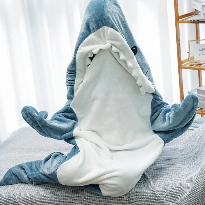 Shark Onesie Cosy Fleece Loungewear for Kids