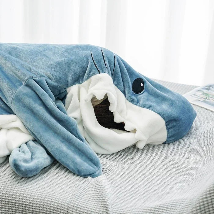 Shark Onesie Cosy Fleece Loungewear for Kids