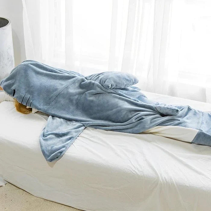 Shark Onesie Cosy Fleece Loungewear for Kids