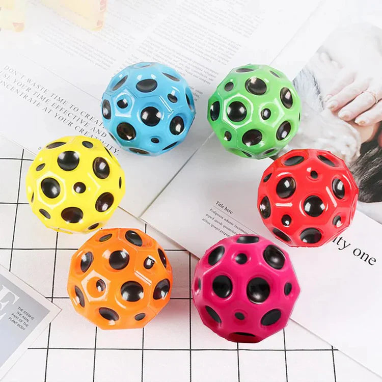 Galaxy Bouncy Ball High-Bounce Fun Ball for Kids &amp; Adults