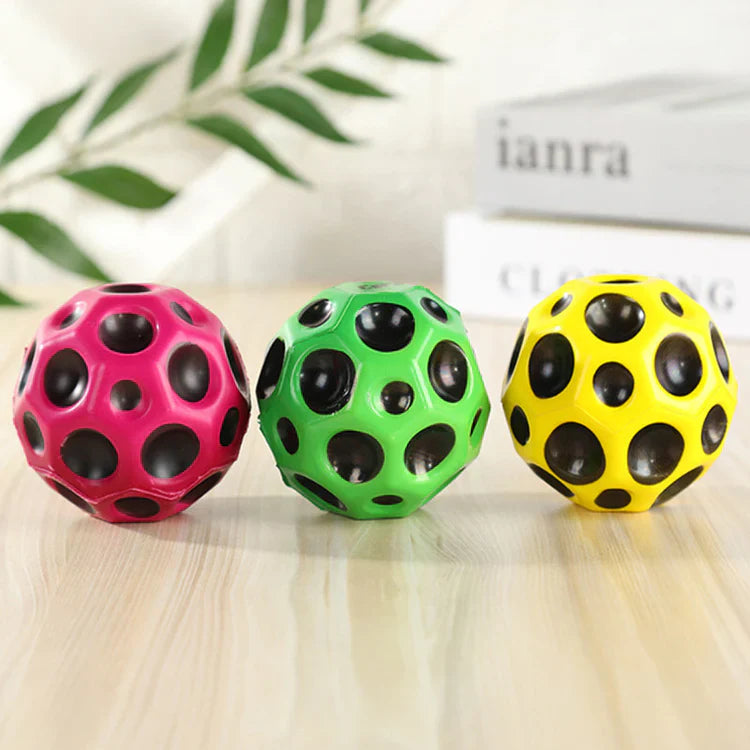 Galaxy Bouncy Ball High-Bounce Fun Ball for Kids &amp; Adults